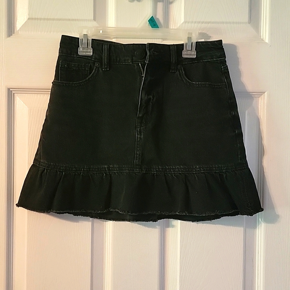 High waist ruffle skirt🎀